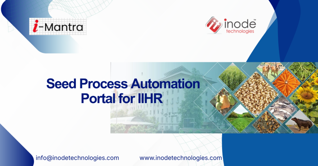 Seed Process Automation Portal for IIHR